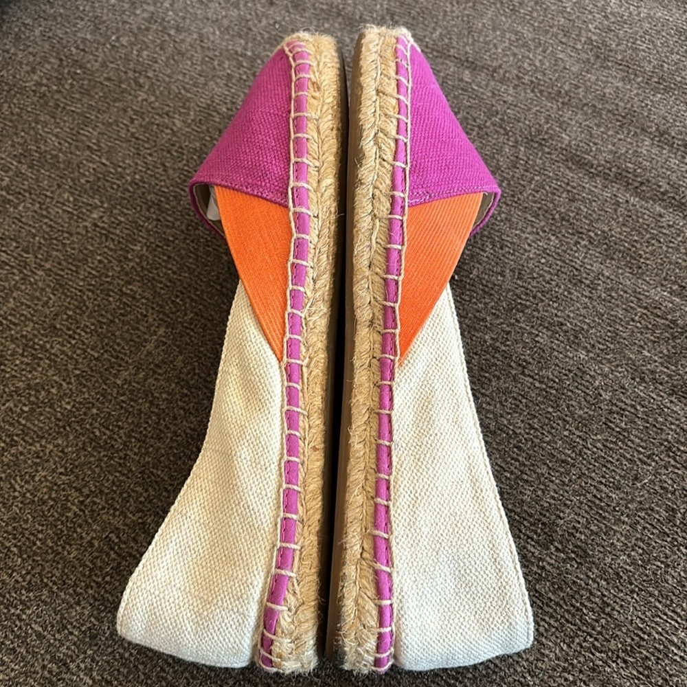 Sperry Multicolor Color Block Espadrilles Size 9 - image 7